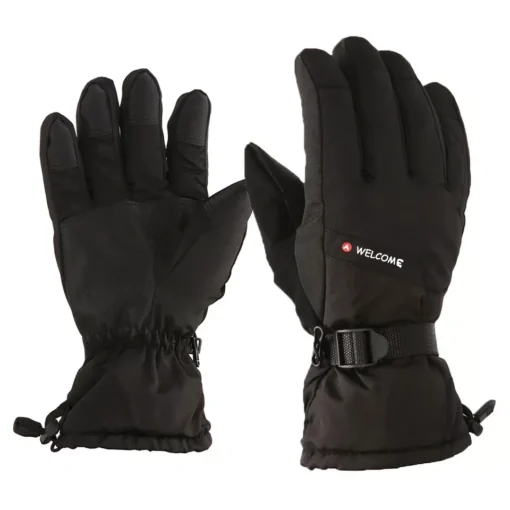 Mens Gloves Thinsulate Thermal Insulation Fleece Lined Adults Warm Winter Wear